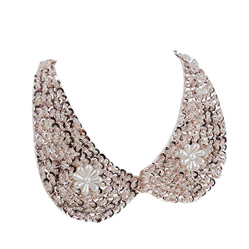 Detachable Pearl Beaded Peter Pan Collar Type 2