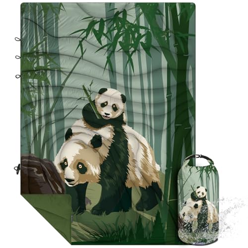 KawaGebo Kamp Large Puffy Camping Blanket Lightweight 78"x 56" - image 1