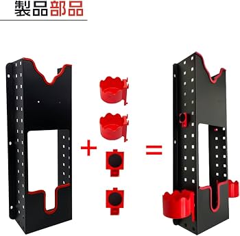 Amazon.co.jp: Ulable 研磨機用ラック ポリッシャーホルダー 収納棚 車