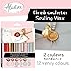 Aladine - Packung mit 12 Wachsstiften, flexibel, rund, 12 Farben – 72422