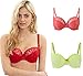 Cleo Women's Kali Underwired Balconette Semi-Sheer Bra