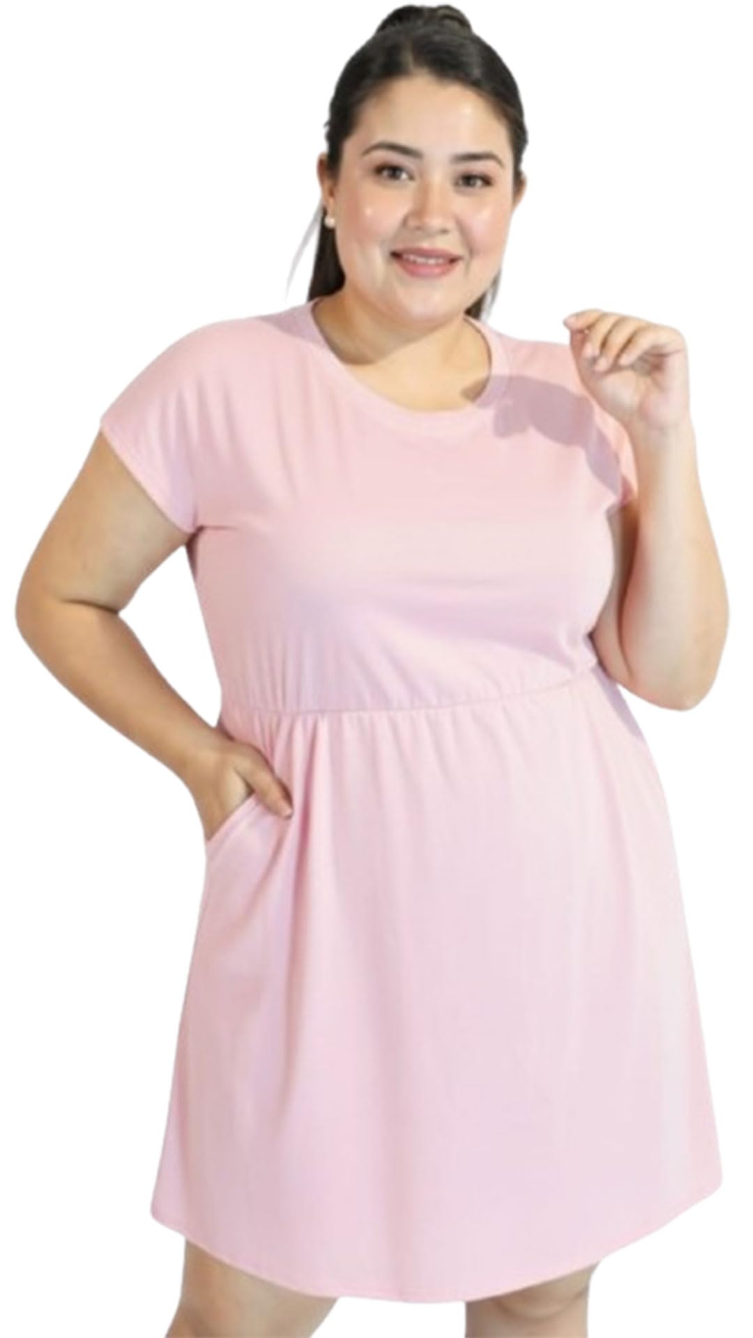 Pink Shell Women's Stylish A-Line Western Dress-picture-39