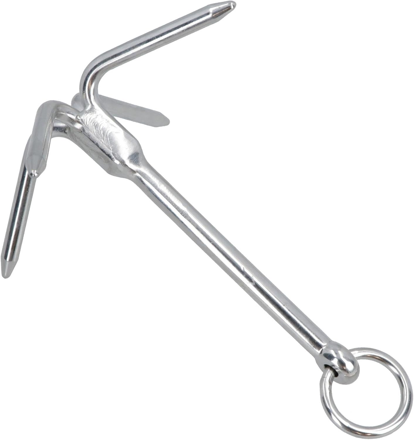 Grapnel Hook Anchor 240mm Grappling 316 Stainless steel Marine Grade
