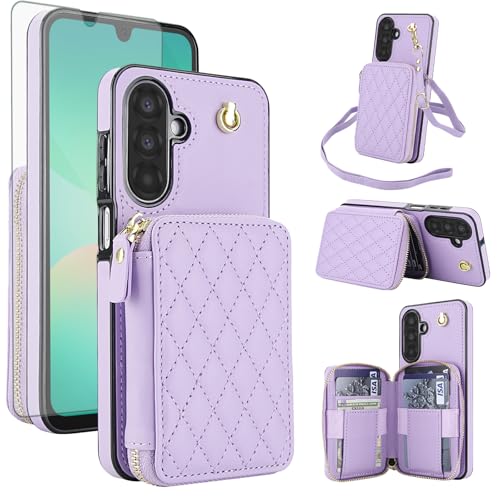 Protection Samsung Galaxy A26 5G anti-rayures et anti-piratage avec fente pour carte