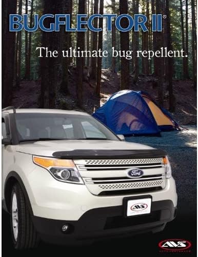 Auto Ventshade [AVS]Bugflector II / Hood Shield | 2005 - 2021 Nissan Frontier, 2005 - 2007 Pathfinder, High Profile - Smoke, 1 pc. | 25519