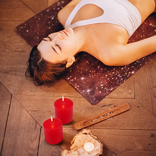 6 Pack 3X3 Inch Red Pillar Candles For Romantic Valentine's Day And Christmas, Unscented Column Candle For Home Restaurants, Smokeless Dripless And Clean Burning Emergency Candle #TOP6