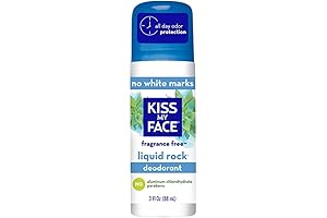 Kiss My Face Deodorant Liquid Rock, 3 oz