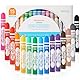 Shuttle Art Dot Markers, 15 farbige Kinderstifte auswaschbar, Bingo marker (Bingo Dabbers), Bingo Stempelstifte mit PDF-Malvorlagen, Ungiftige Tinte auf Wasserbasis
