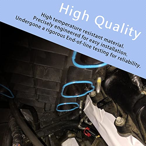 Intake Manifold Rubber Sealing Gasket, 5184562Ac 5184331Ac Intake Manifold Gaskets Lower & Upper Gasket Plenum Set Compatible With Dodge Chrysler Jeep #TOP4