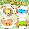 Slow Rebound Dumpling Squishy, 2026 New Dumpling Squishy Mystery Box, Soft Squeeze Decompression Dough for Adults Classroom Prizes & Party Favors(Blue 1pcs) #5
