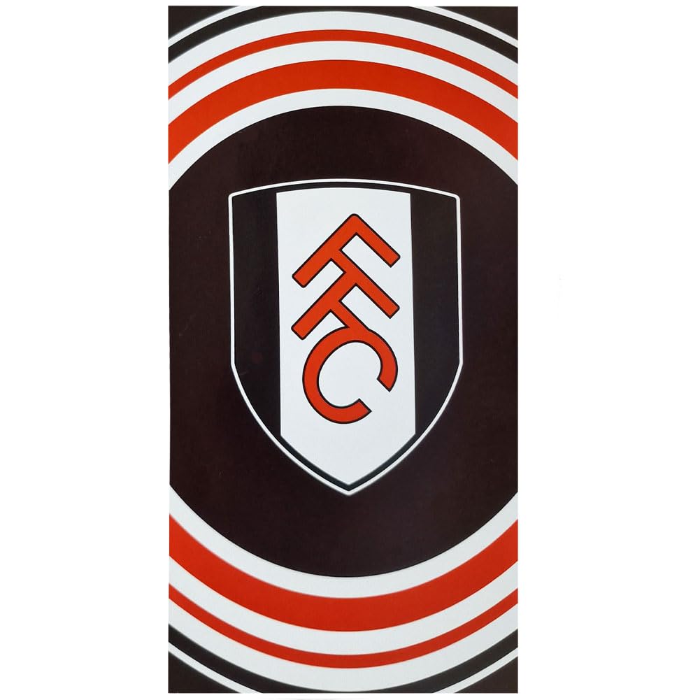 FOCO Officially Licensed Fulham FC Pulse Beach Towel