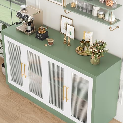 Luxury Glass Dining Cabinet Modern