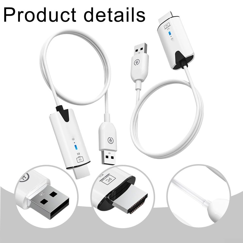 Ricevitore trasmettitore wireless 1080P 50M Range Trasmettitore wireless