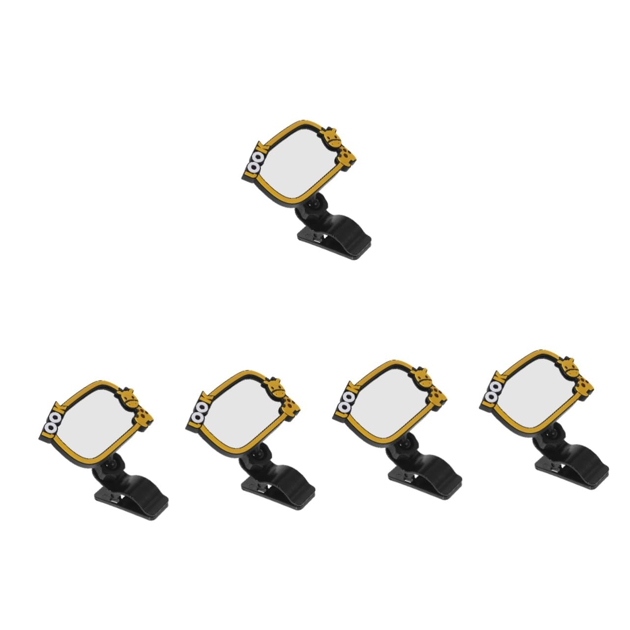 Toddmomy 5 Piezas Espejos Retrovisores Interiores y Exteriores Espejo De Vista Trasero Asiento Visión Auto Visera Del Espejo Del Coche De Vidrio