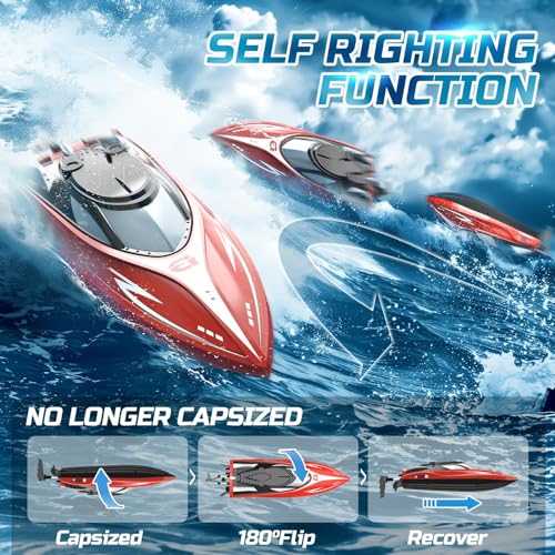Deerc F-DEE-H120BOAT H120 Fast Rc Boat For Pools And Lakes thumb #3