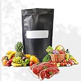 JKI Enterprises 50 Mylar bags for food Storage Quart size extra thick smell proof bag for packaging