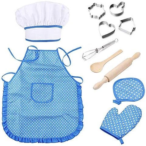 NIWWIN Kochset für Kinder, 11-TLG. Kochspielset Kinderküche Rollenspielsets Cover