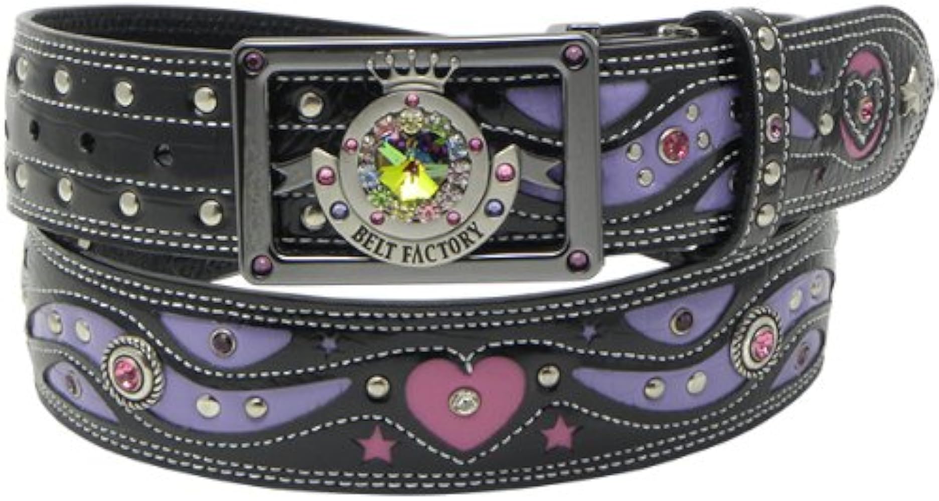 Amazon | （ベルトファクトリー） 本革ベルト ゴルフベルト マーカー付