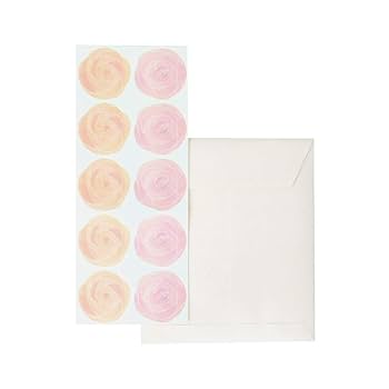 Amazon | ゼットアンドケイ フラワーブーケ色紙 プチ レッド 62