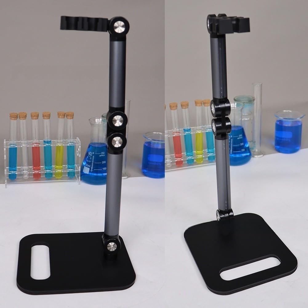 Support d'électrode, bras réglable de 30 cm pour laboratoire, recherche scientifique, support de serrage pour la chimie, la physique, la configuration d'expériences