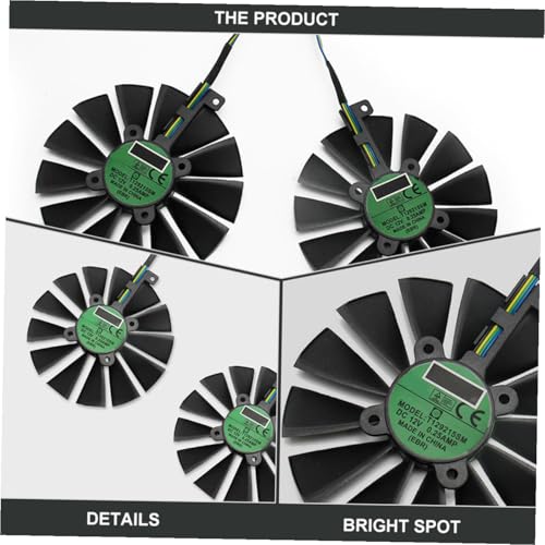 Ventilador de reemplazo para tarjeta gráfica HOMSFOU miniatura 3