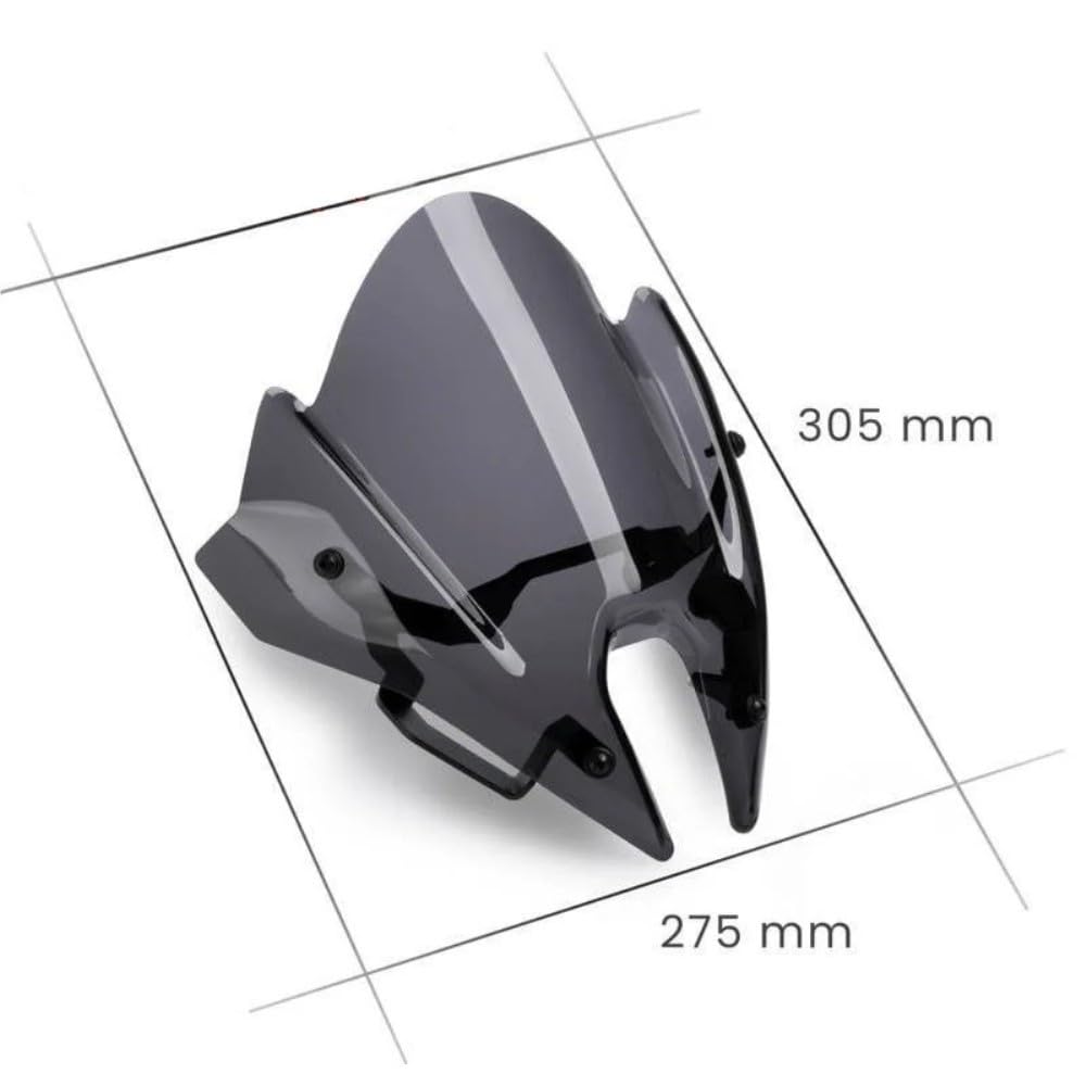 Dla Triumph Speed ​​Triple 1200 RS 2021-2024 Szyba Przednia Motocykla Szyby Motocyklowej