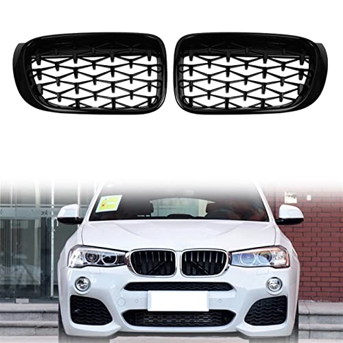 Grille de Pare-Chocs Avant Voiture Brillante BMW X3 F25 : Calandre Course 2014-2017