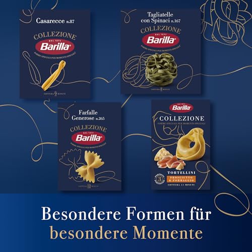 Barilla Collezione Farfalle Pasta aus hochwertigem Hartweizen immer al dente, (1 x 500 g)