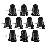 Garneck 10Pcs Clockwork Robot Toy Accessories Mini Wind-up Walking Mechanisms for DIY Clay Crafts and Box Toys 1.77 Inch Plastic Movement Parts
