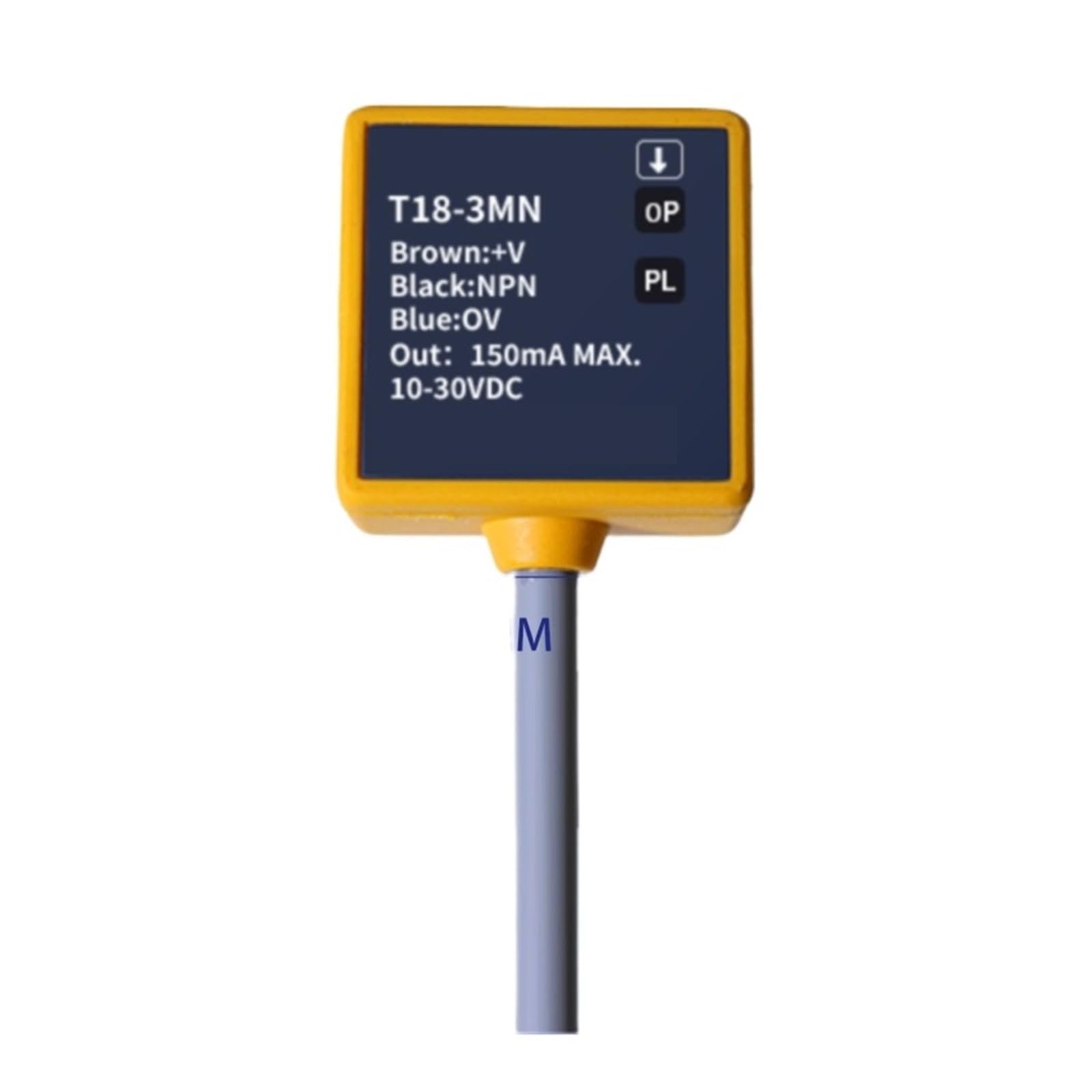 Sdmzjuephxc One Color Photoelectric Switch T18-3Mn Photoelectric Sensor For Industrial Conveyor And Object Detection
