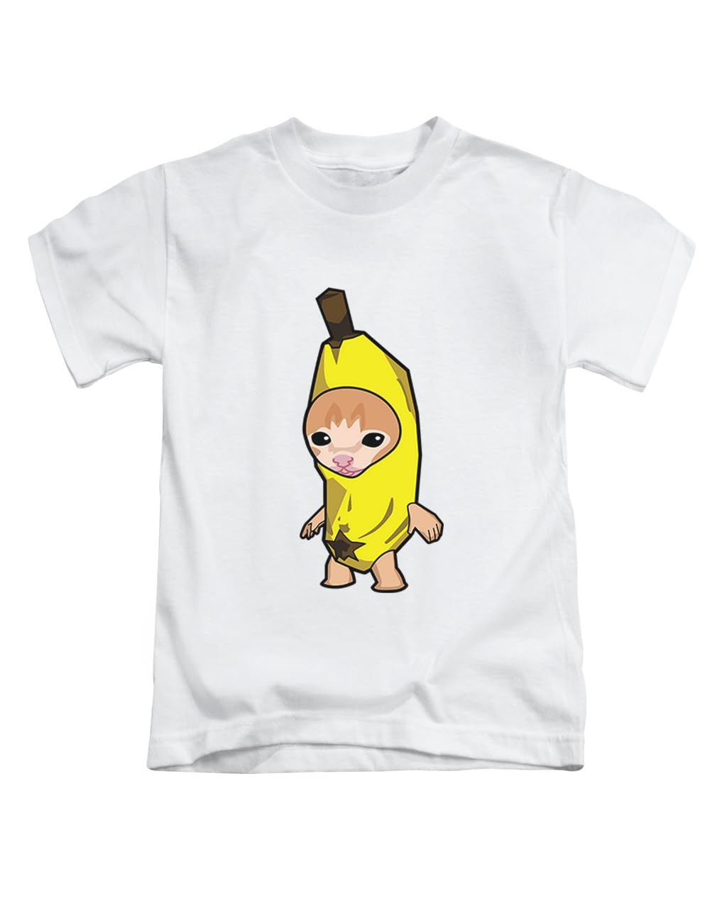 Taylor Brown Banana cat Meme, Bananas Viral cat Memes Novelty Tee T-Shirt Funny Unisex T Shirt Top White