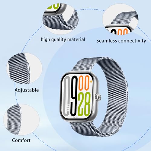 Correa NOUKAJU para Xiaomi Redmi Watch 5 Gris miniatura 2
