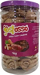Osso para cachorro com Carne 5/6 Gostosso 1Kg