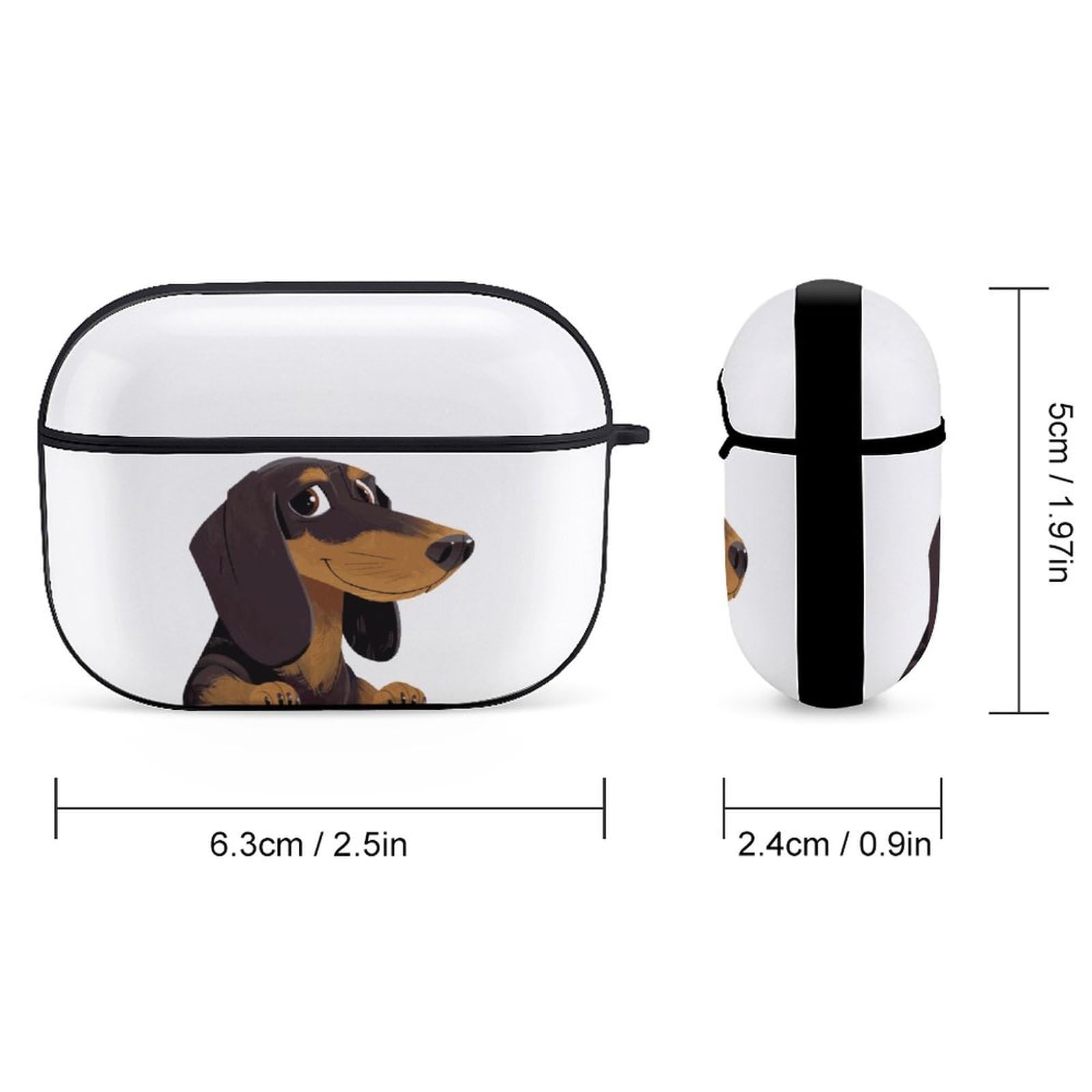 Amazon | AirPods Proケース 萌え ダックスフント 犬柄 AirPods Pro