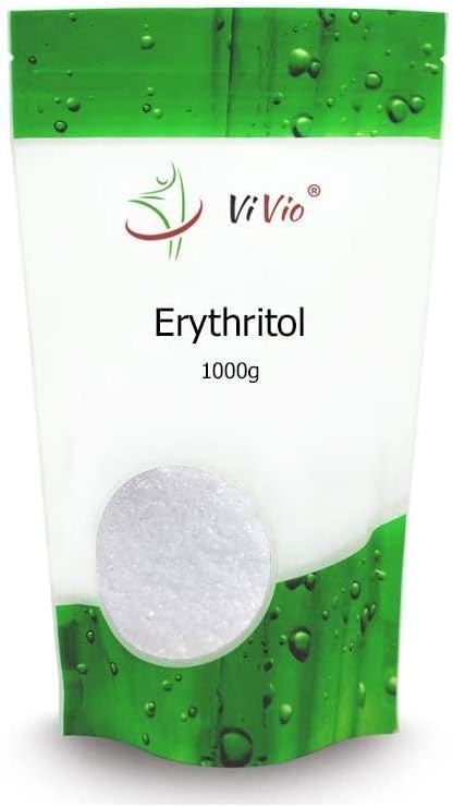 Erythritol 1kg Pure Natural Sweetener | Diet Friendly | KETO DIET | 0 Calorie | Natural Alternative to Sugar | Dieters | Diabetics