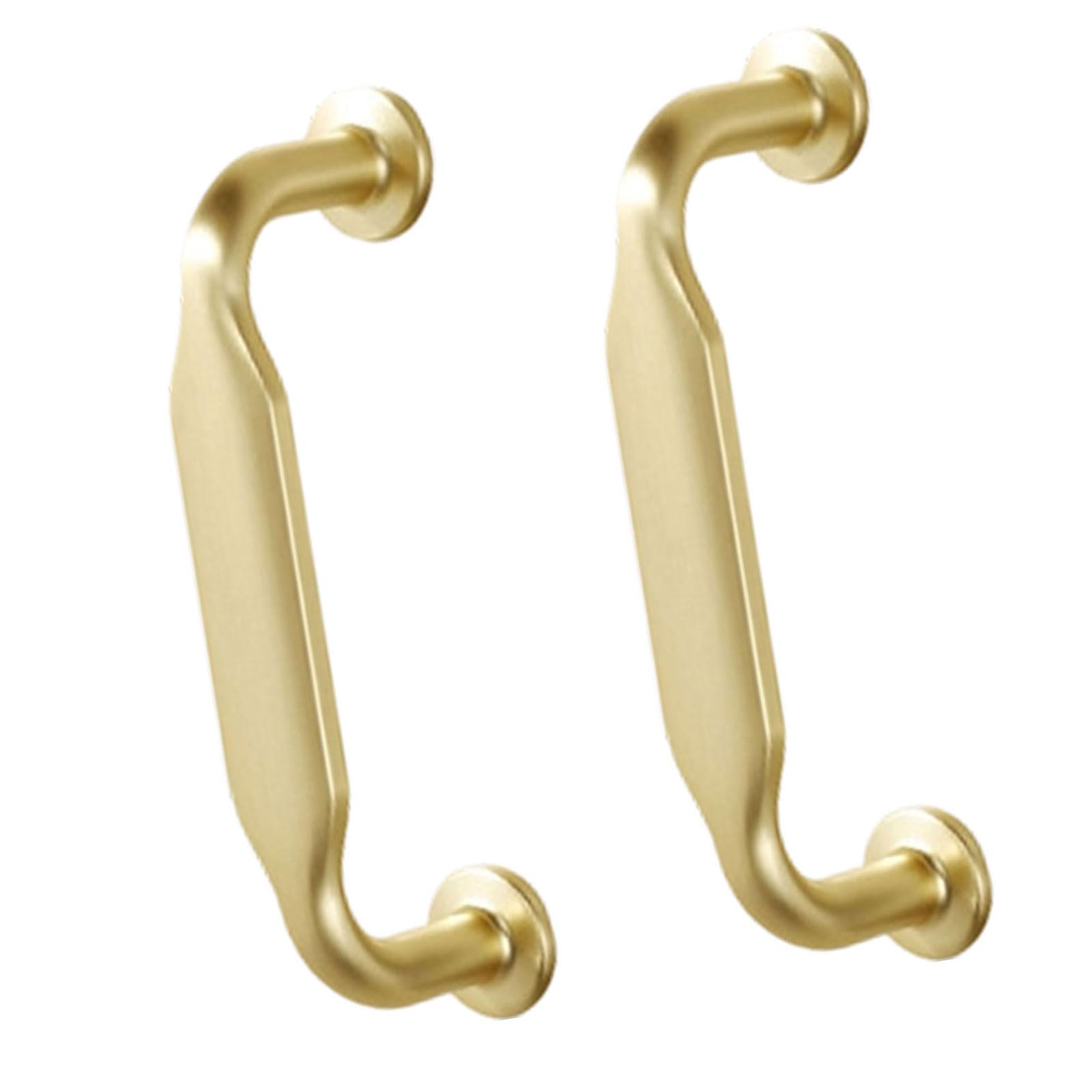 2Pcs Simple Furniture Decorative Handle Zincs Alloy Cabinet Knob Wardrobe Pulls Drawer Knob Furniture Hardware Handles and for Dressers Simple