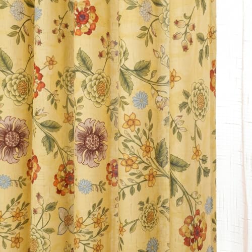 bilin gaier Designer French Vintage Linen Curtain,2 Panels,65"x87"-Bellano by bilin gaier - Used condition - US$89.81