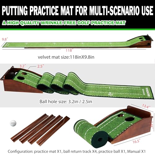 Putting Green with Ball Return