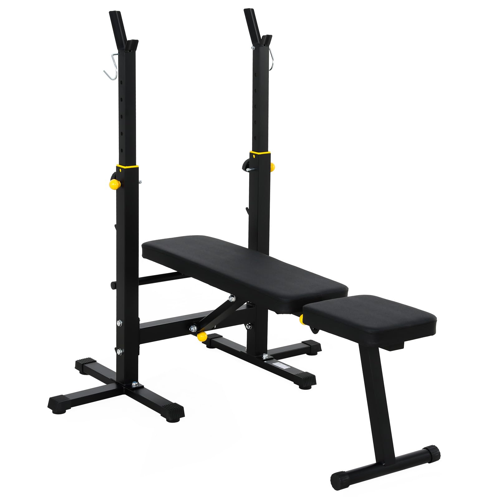 Banco de musculación plegable, multifunción, respaldo reclinable, banco de musculación, brazo y piernas, altura ajustable 7 niveles, Bench Press Musculation, hombre deporte, capacidad alta