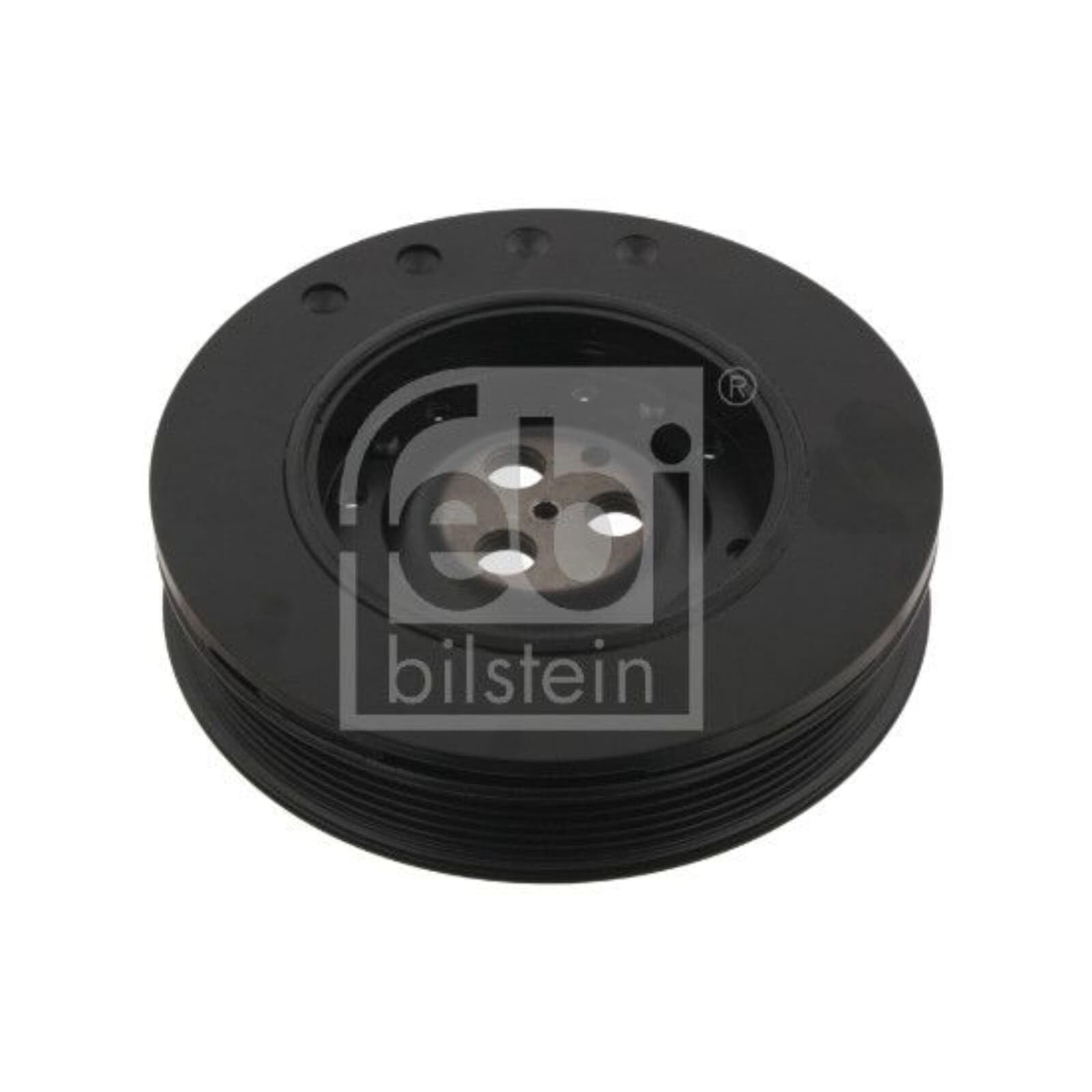 febi bilstein 33673 Riemenscheibe (entkoppelt) für Kurbelwelle, mit Schrauben, 1 Stück