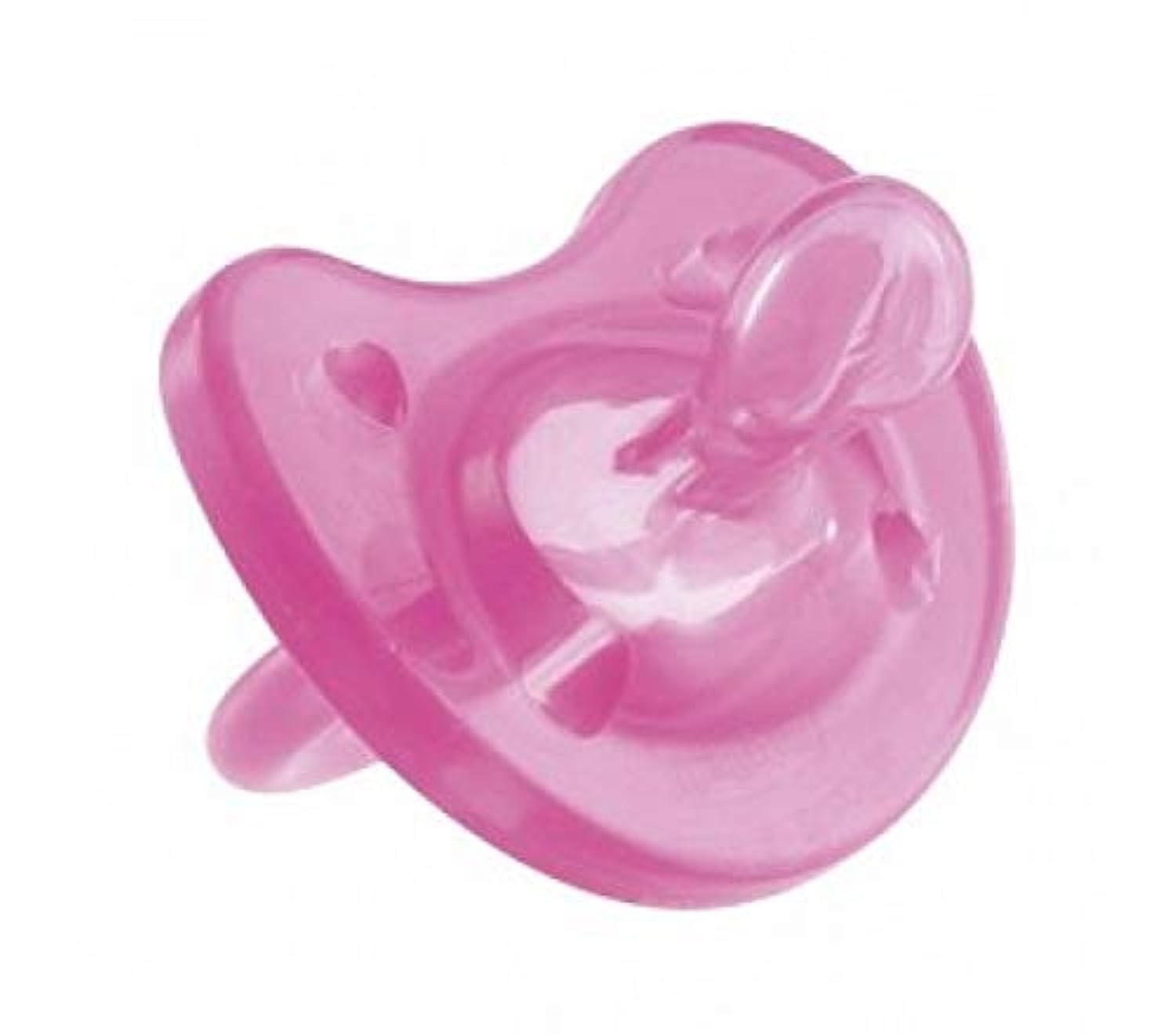 ChiccoSilicon Physio Soft Soother - Pink