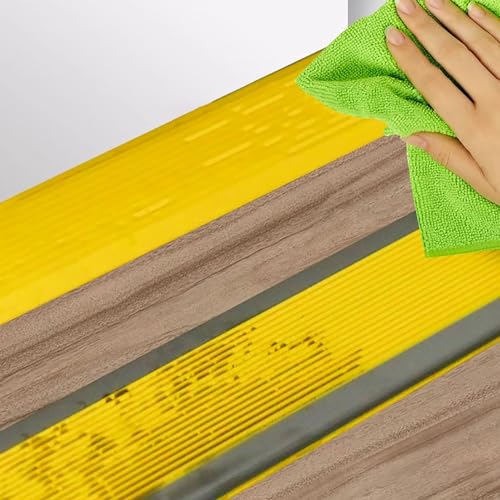 Nez de marche PVC autoadhésif gris pour protection d'escalier intérieur