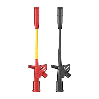 Insulation Wire Piercing Probes 2PCS Heavy Duty Fully Insulated Quick Piercing Multimeter Test Probes with 4mm Banana Socket for Automotive Diagnostic