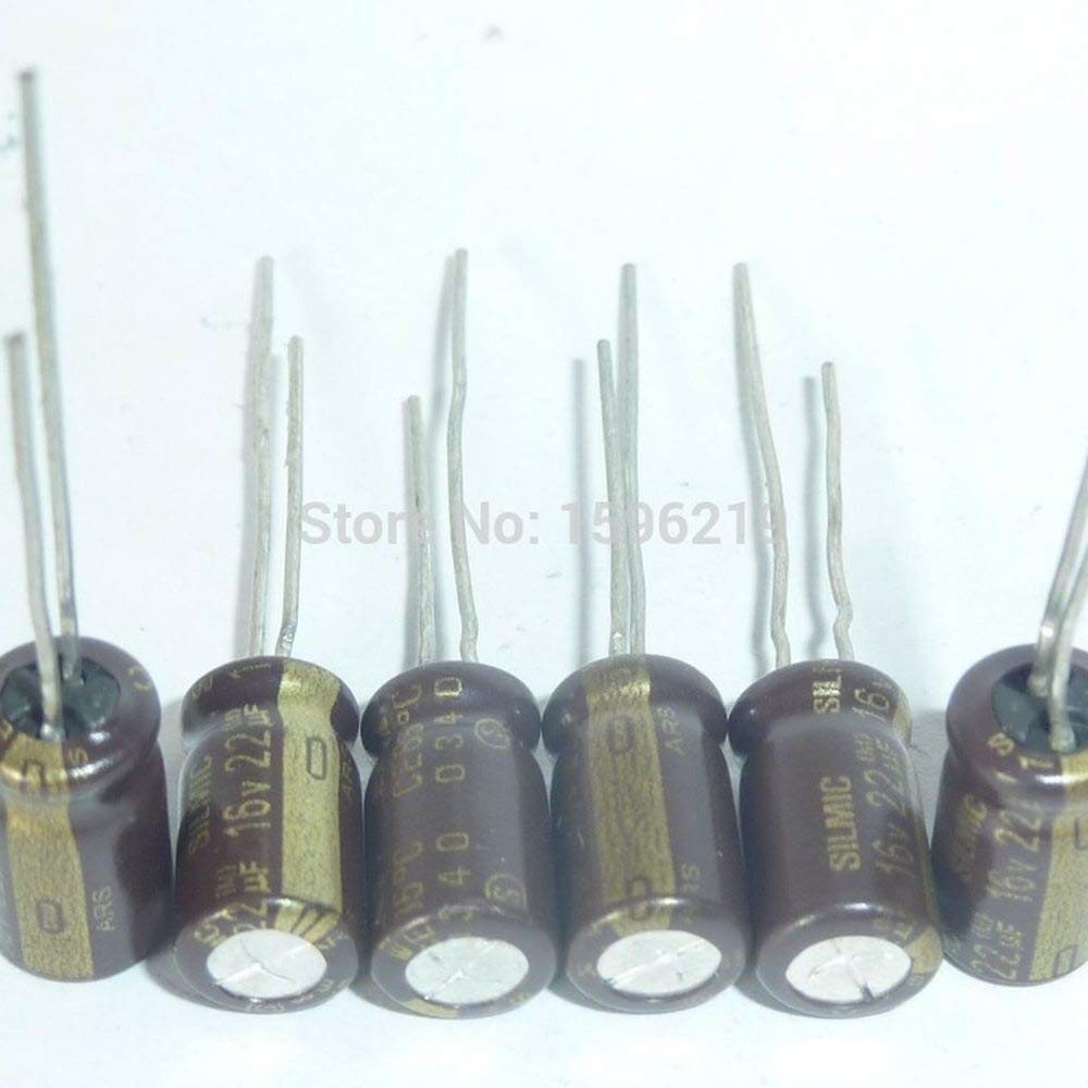 10 Stück 22uF 16V Elna ARS Serie 6,3x11mm 16V22uF SILMIC Audio Kondensator Kondensator Bastelmaterial