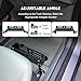 Universal Car Seat Brackets Storage Basket, Quick Install Front / Back Seat Organizer with Adjustable Base for Toyota Tacoma / 4Runner and More, Seat Car Organizer, Can Store Water Bottles Flashlights