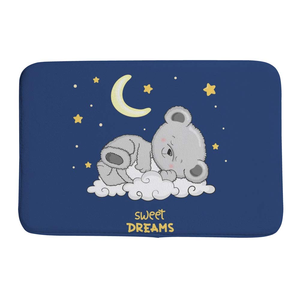 Paillasson Ours en Peluche pour une Entrée de Chambre Cocooning