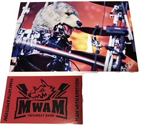 【直筆サイン】MAN WITH A MISSIONポストカードと毛玉ストラップ 直筆サイン】MAN WITH A MISSIONポストカードと毛玉ストラップ MAN