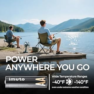 imuto 4 batterie AA ricaricabili al litio 1,5 V (3000-IMU4AA)