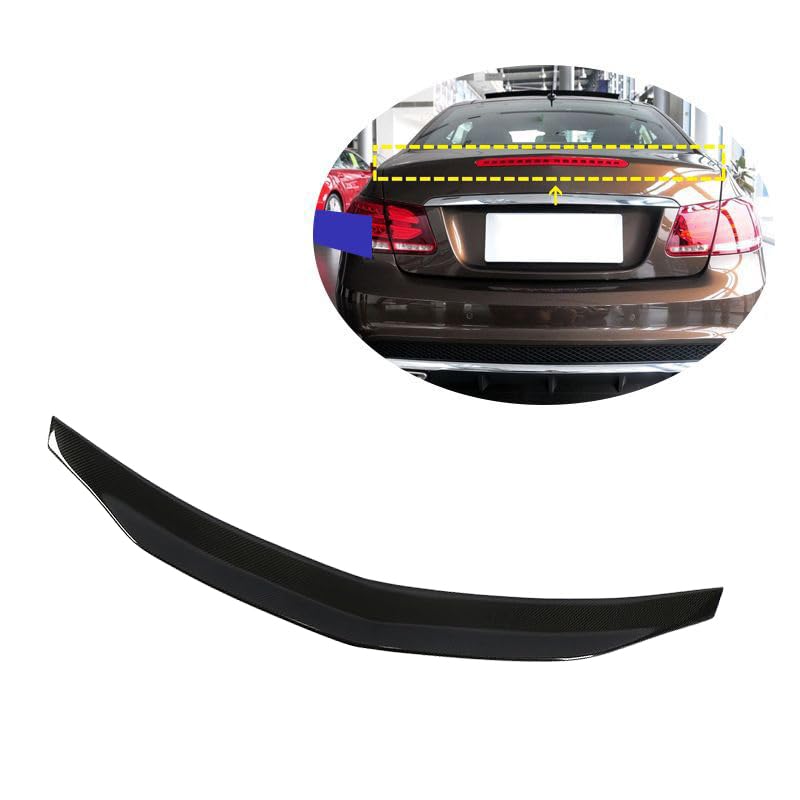Voiture Arrière Spoilers Mercedes E W207 : Aileron Coffre Fibre Carbone 2010-2016