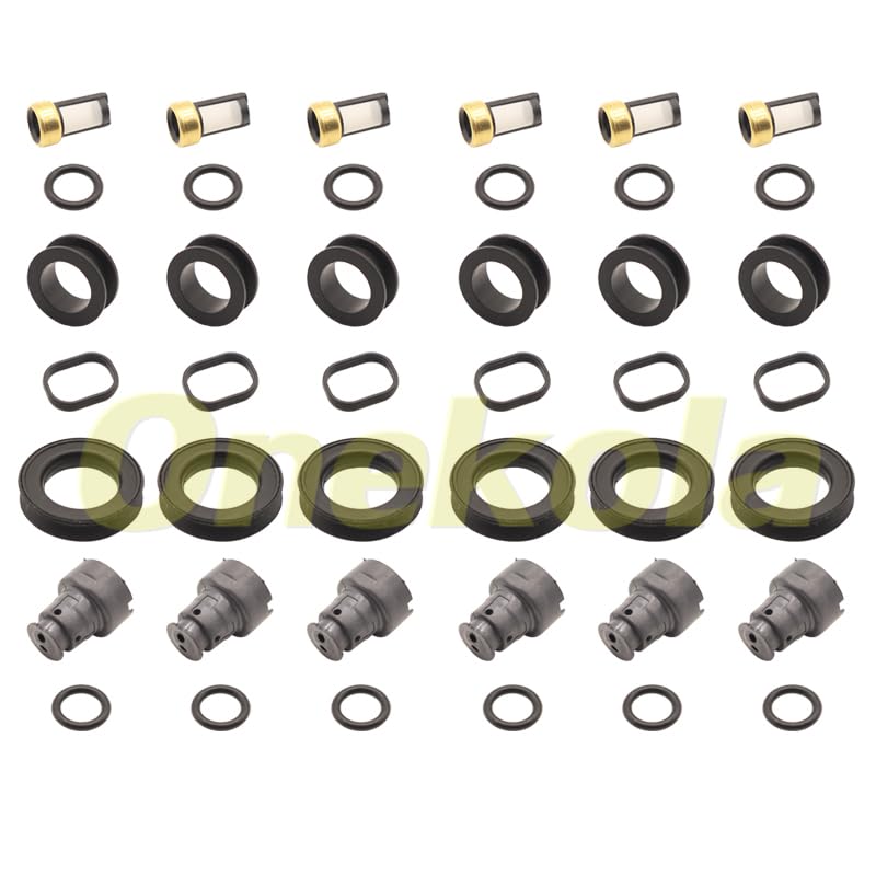 Fuel Injector Seal O-Ring Kit Seals Filters for Lexus GS430 LS430 LS430 4.3L Engine 2002-2007 23250-50030 - (Color: 20 Piece Set)